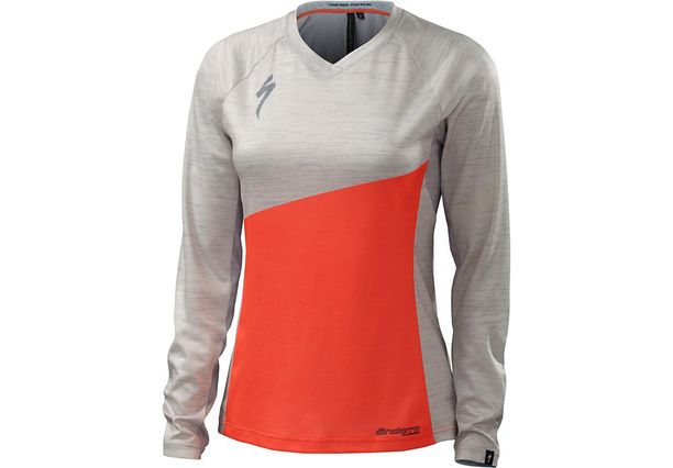 Dres Specialized ANDORRA COMP LONG SLEEVE JERSEY Neon Coral