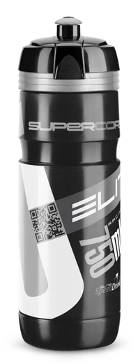 Fľaša ELITE SUPERCORSA 0,75 l čierna