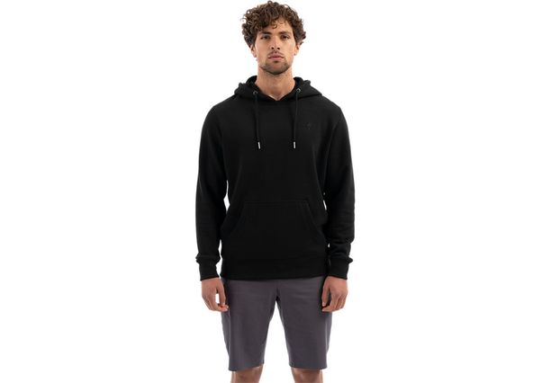Mikina Specialized MEN'S S-LOGO PULL OVER HOODIE Black