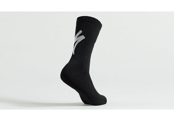 Ponožky Specialized Techno MTB Trail Black/White