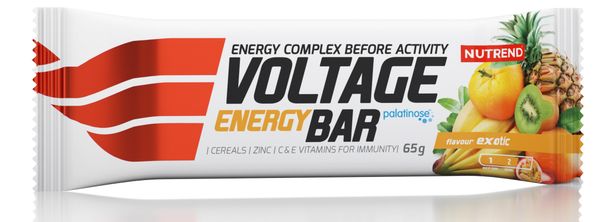 Tyčinka Nutrend Voltage Energy Bar 65 gr. exotic
