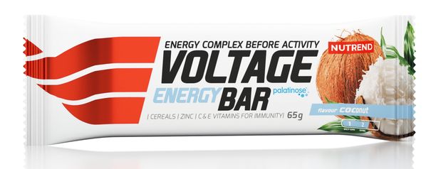 Tyčinka Nutrend Voltage Energy Bar 65 gr. kokos